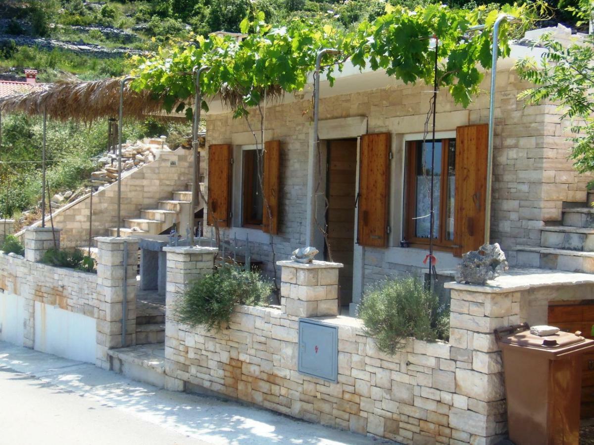 Villa Stiniva-Stone House Vela Luka Exterior foto
